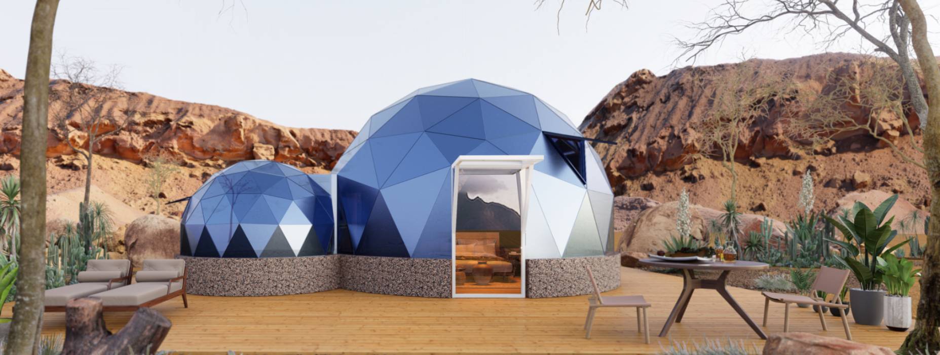 通化球形智能光伏玻璃星空房